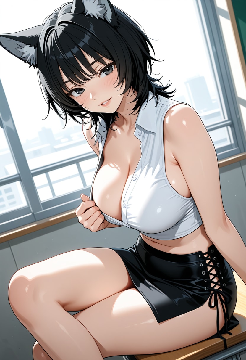 ○○を狙うオオカミ先生