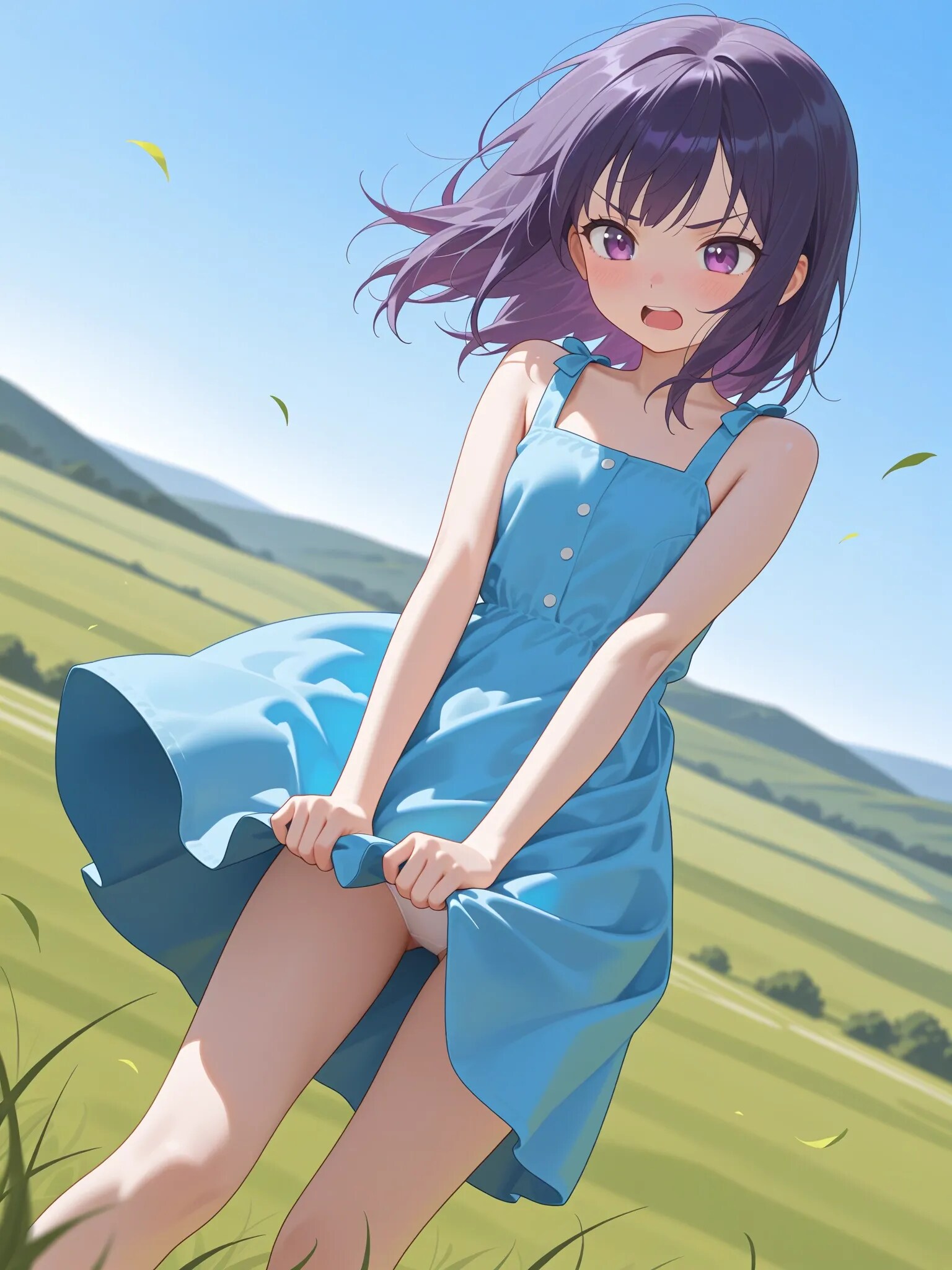 風のいたずら