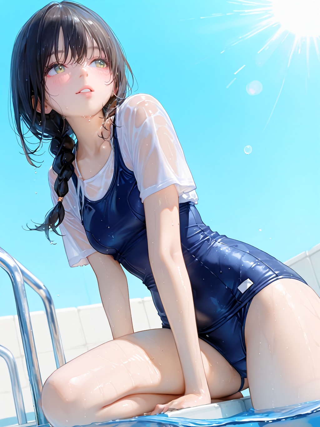 プールサイド