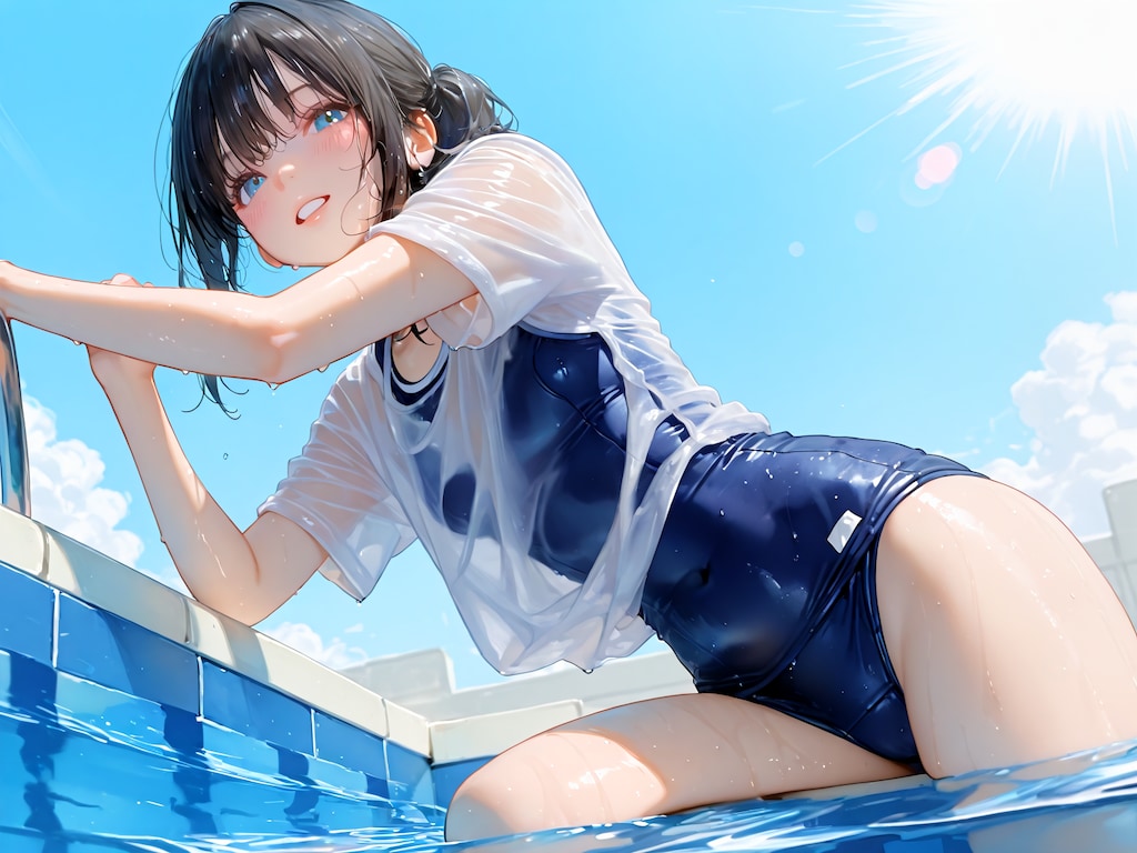 プールサイド