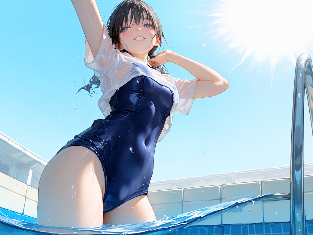プールサイド
