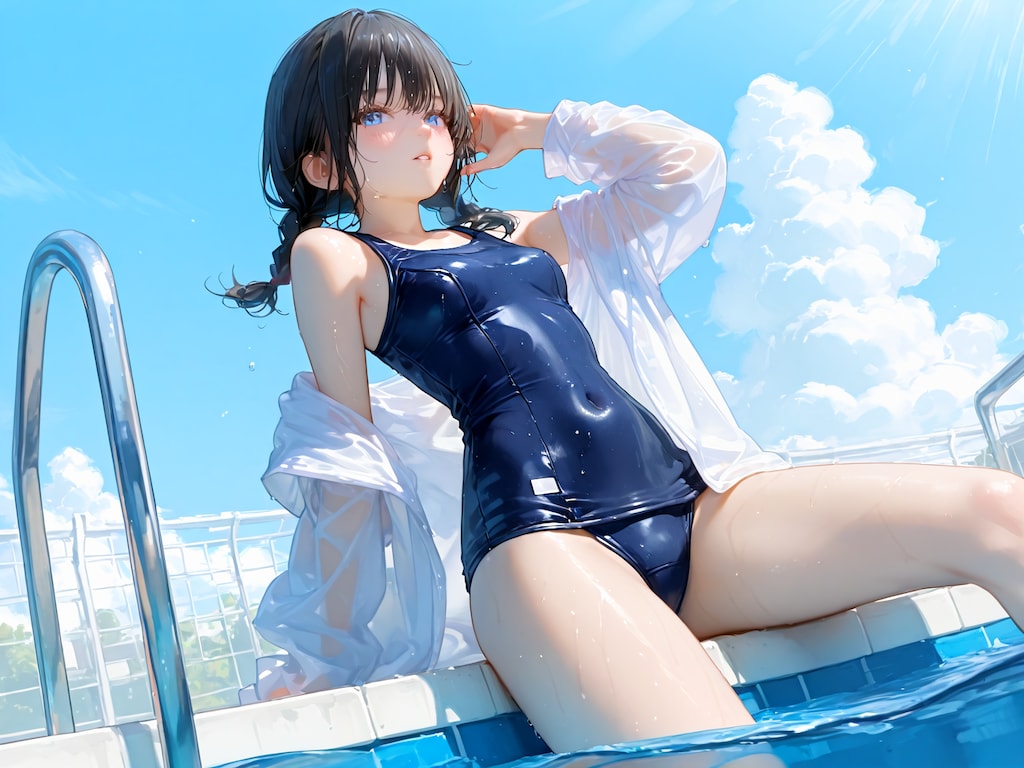 プールサイド