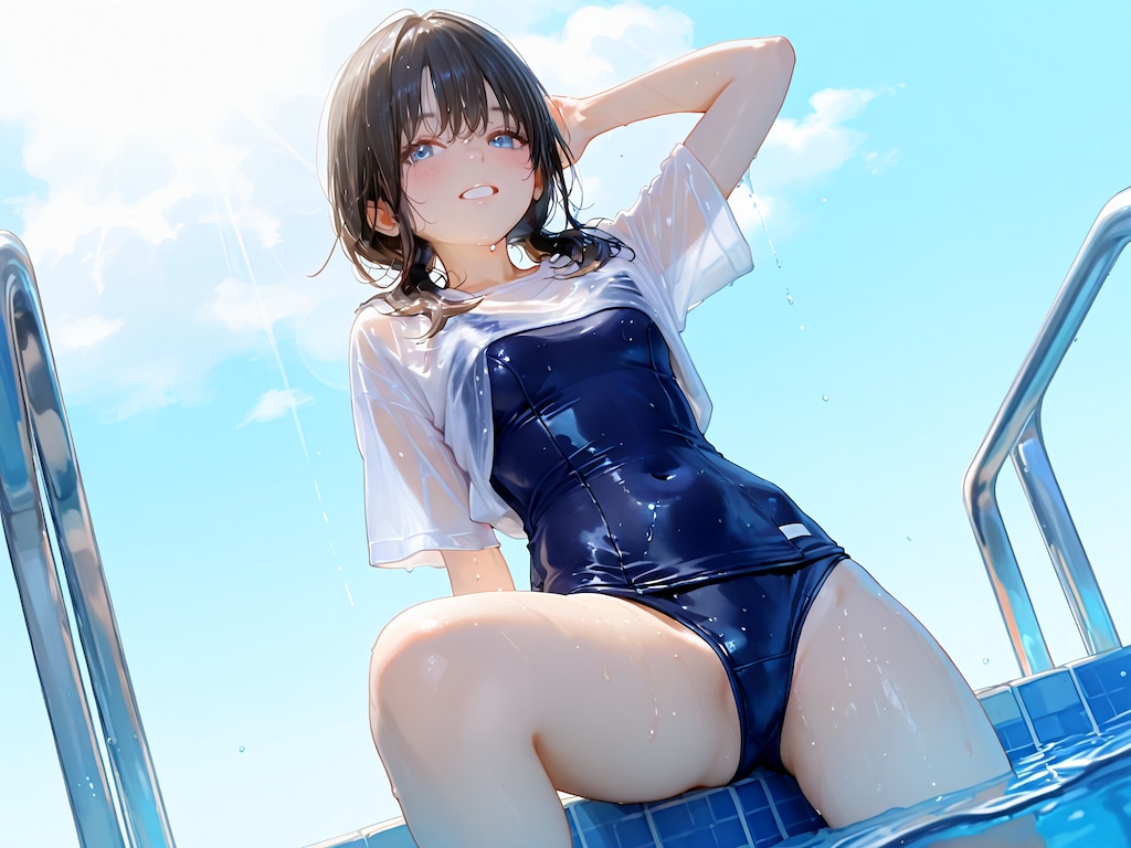 プールサイド