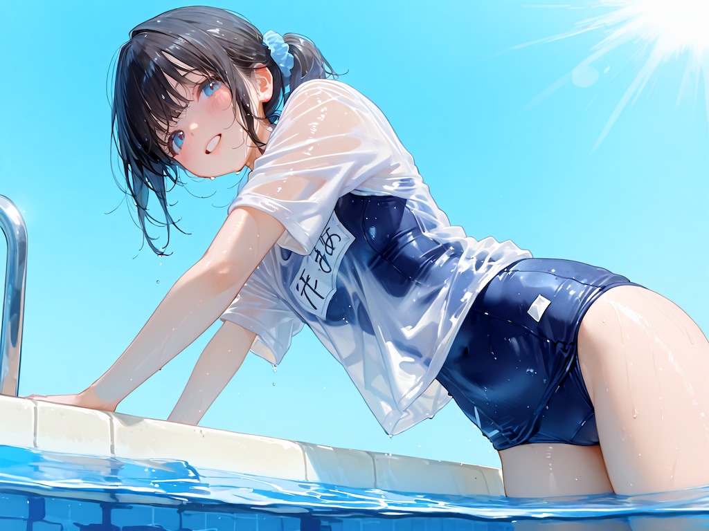 プールサイド