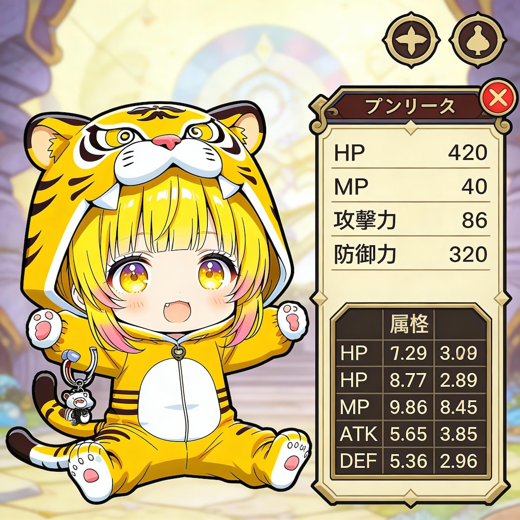 冒険する虎娘ちゃん