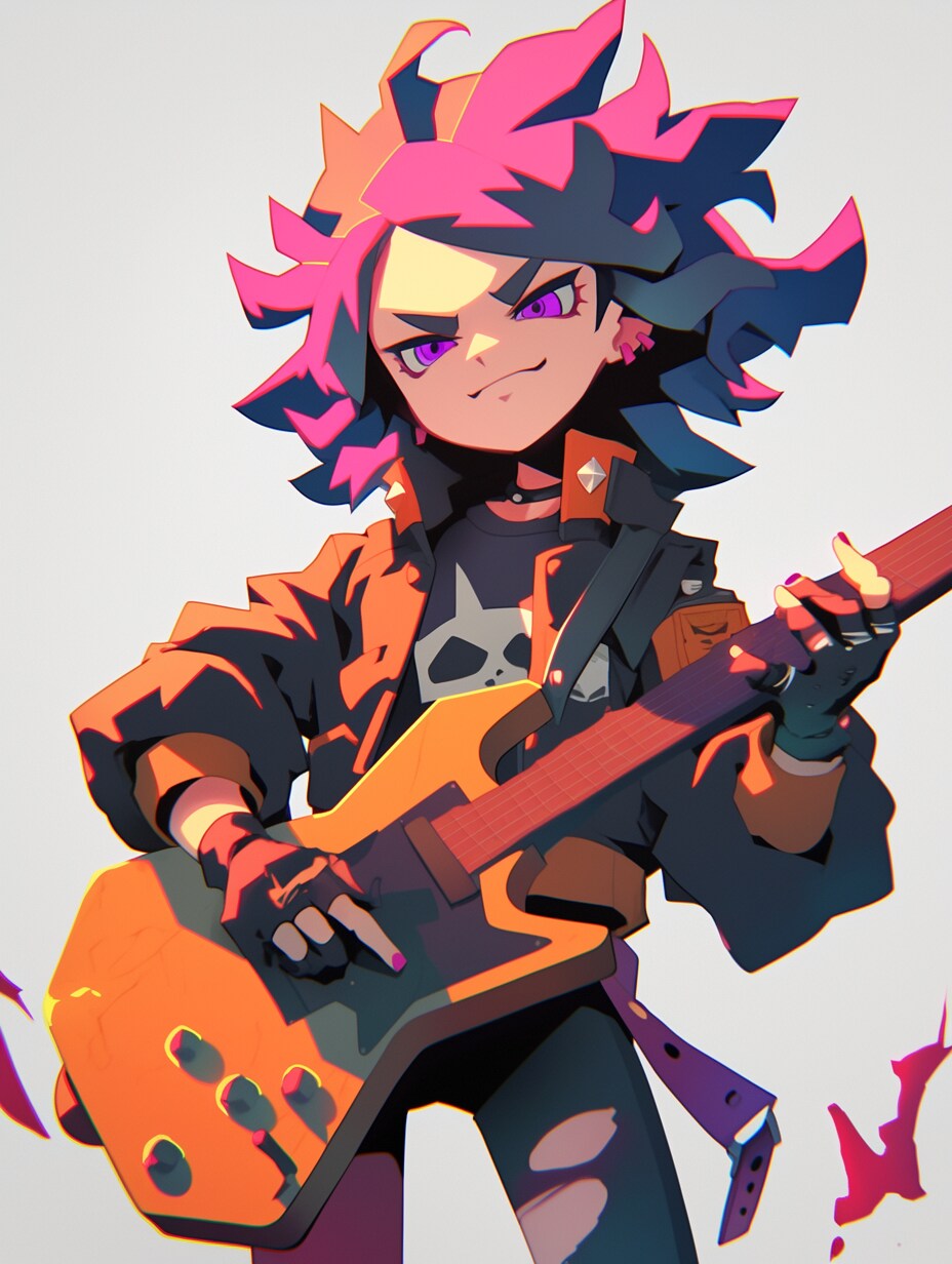 simple ROCK！ | の人気AIイラスト・グラビア