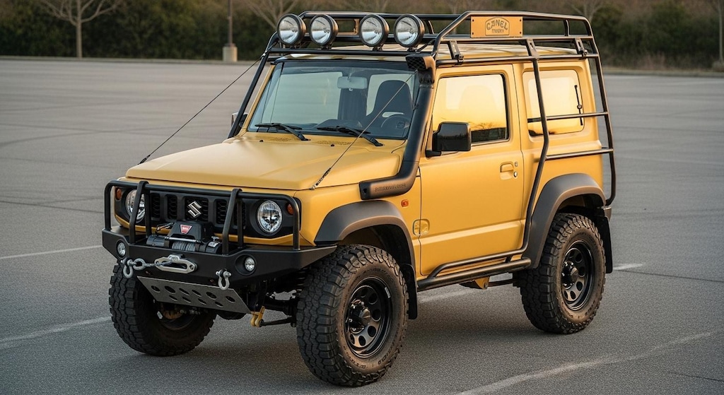 ジムニーキャメルトロフィー仕様