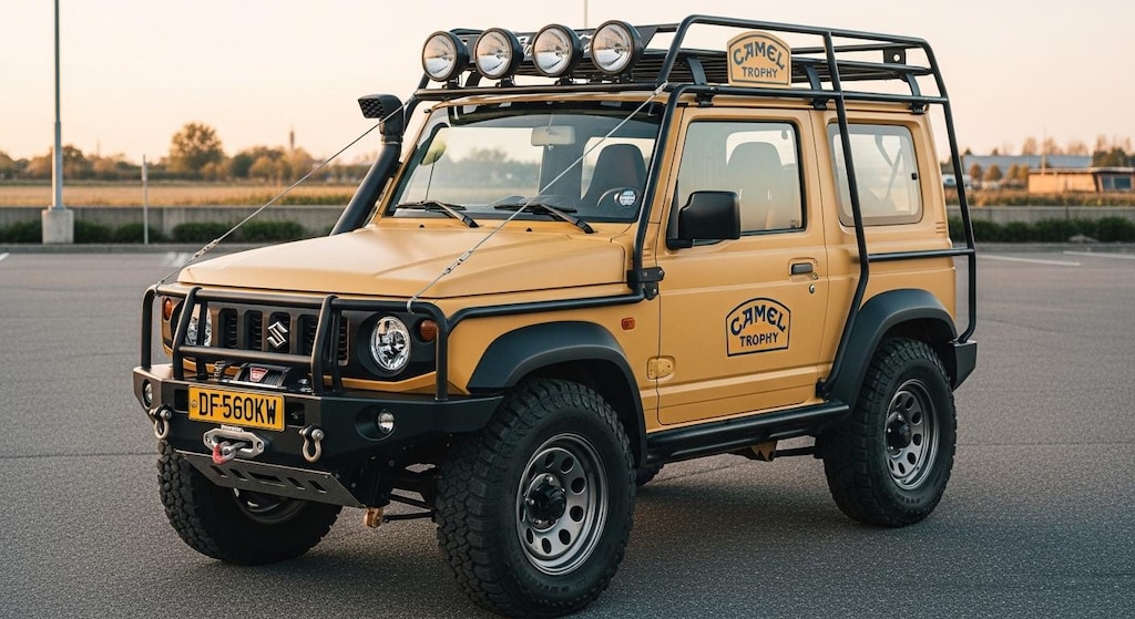 ジムニーキャメルトロフィー仕様