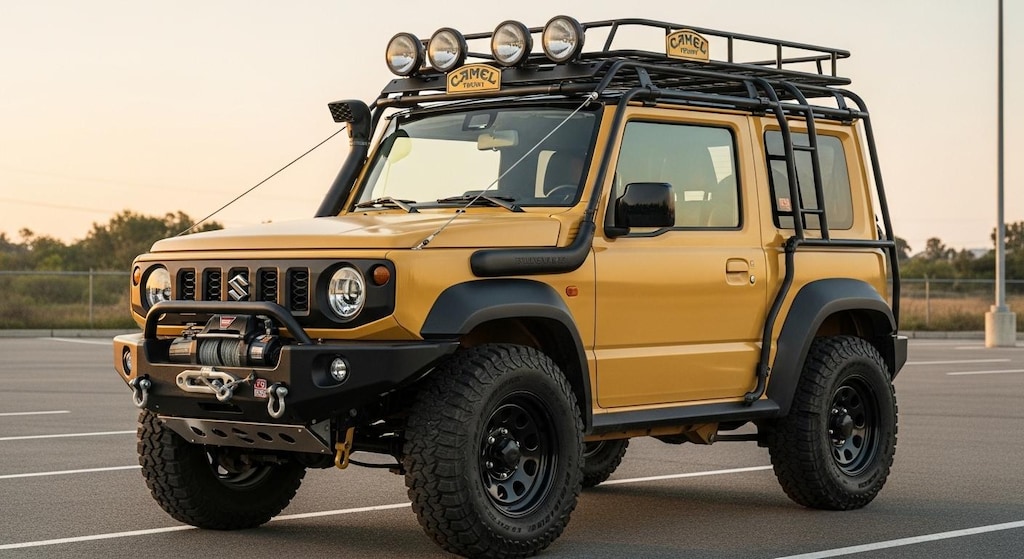 ジムニーキャメルトロフィー仕様