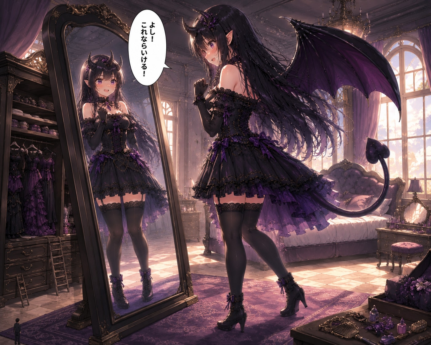 サキュバスさんは誘惑が苦手④