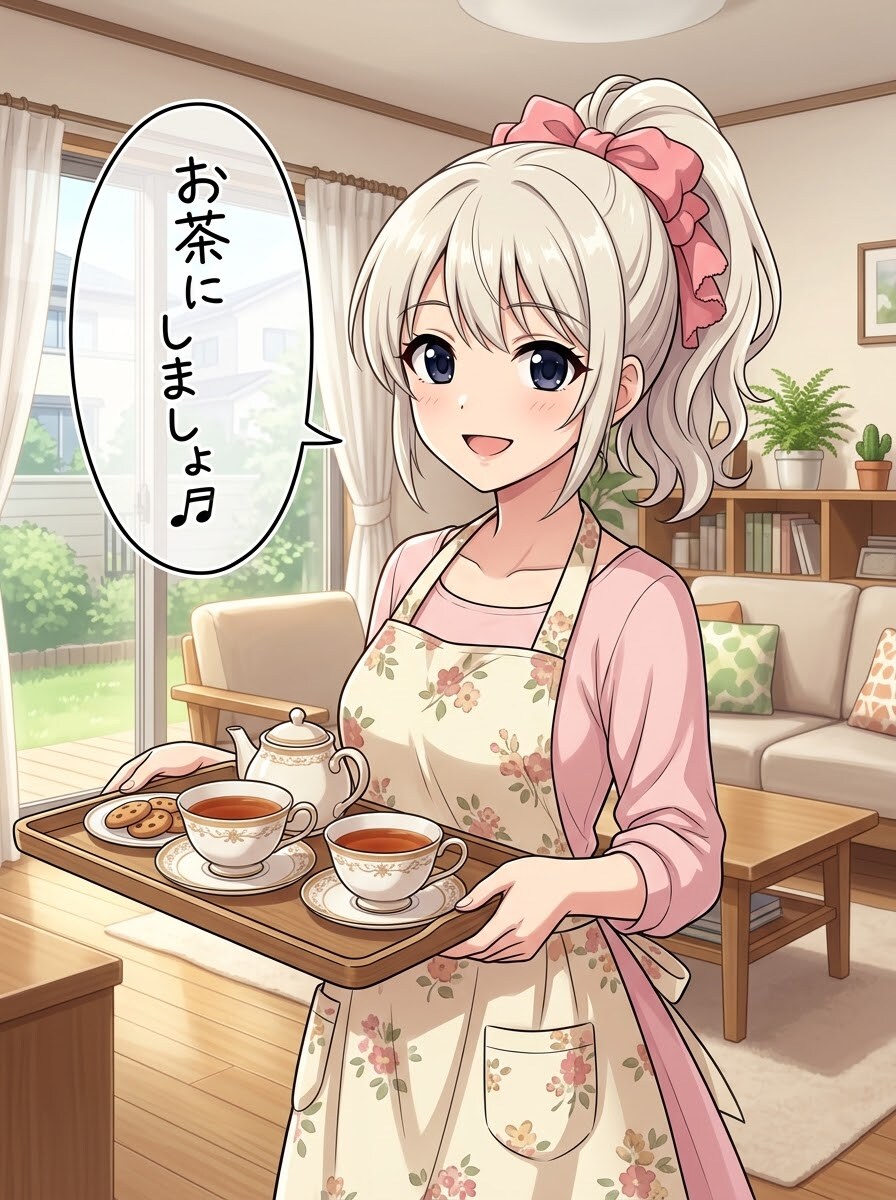 お茶にしましょ♬ | の人気AIイラスト・グラビア