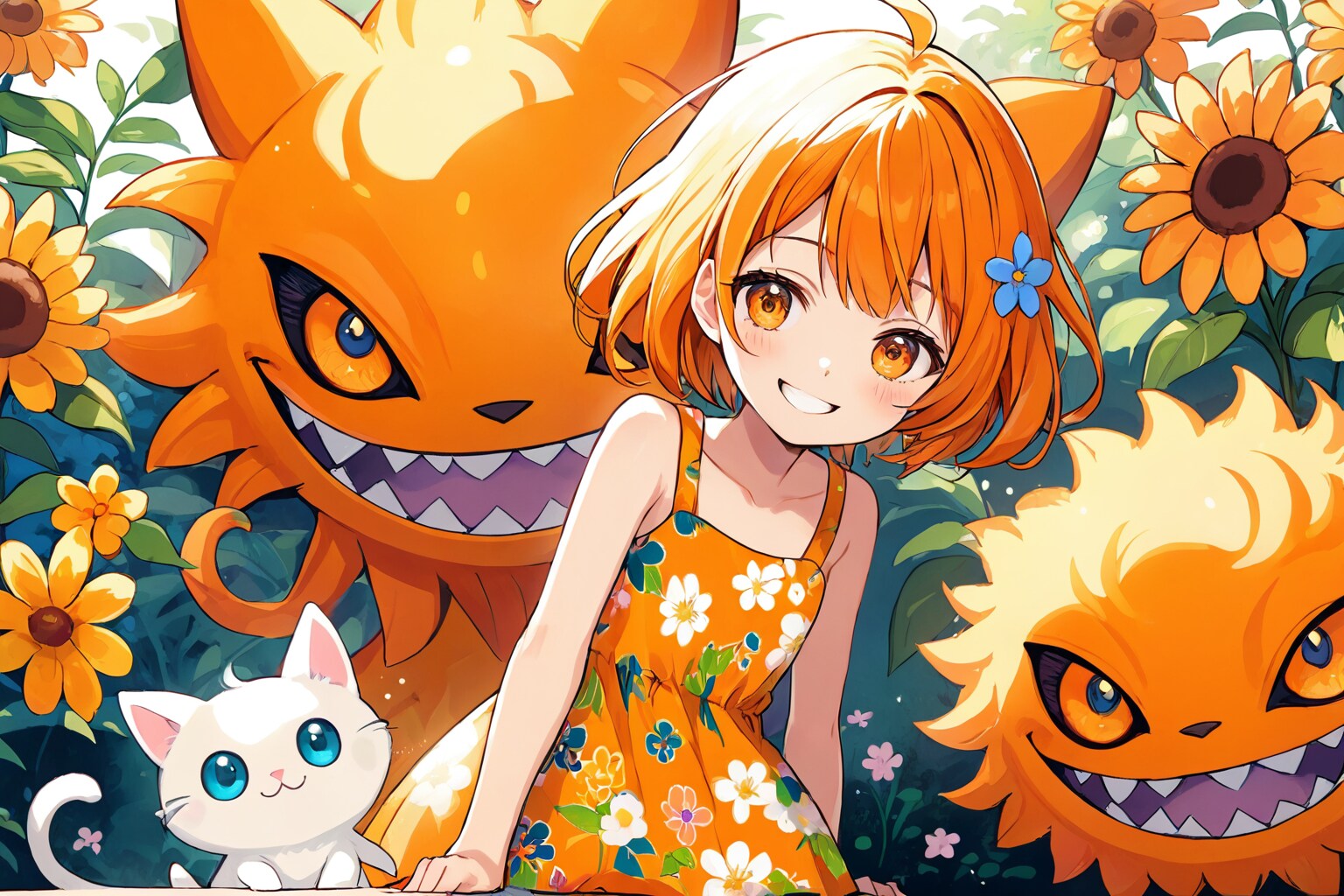 お花のモンスター | の人気AIイラスト・グラビア