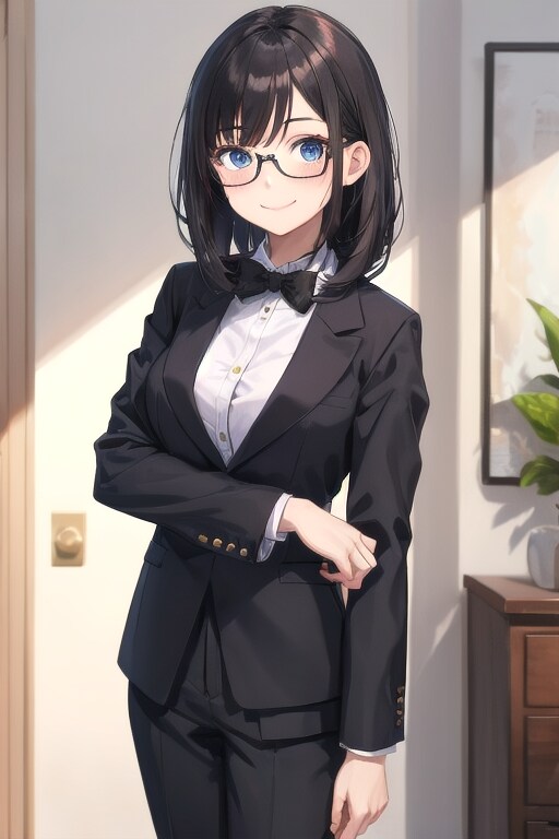 タキシード美少女エリカ、執事になる