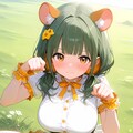 『あ！草むらからやせいのヒスイちゃんがとびだしてきた！』 2枚目