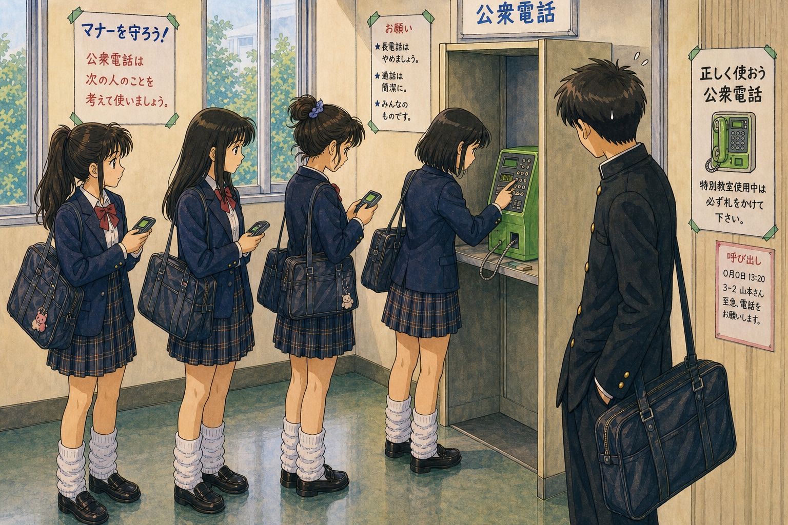 平成初期頃の学校の一場面 | の人気AIイラスト・グラビア