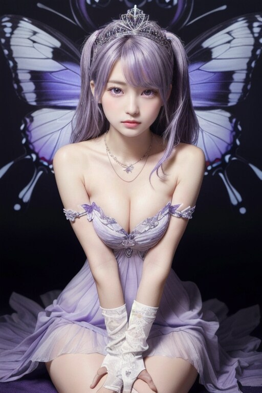 サナギからチョウへの姫様