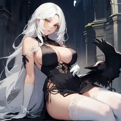 白黒の魔女四姉妹長女アウラ