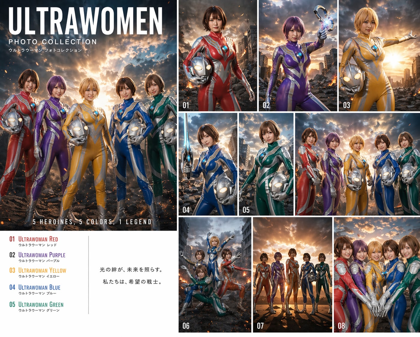 ウルトラウーマン写真集