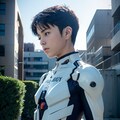 AIコスプレ：碇シンジ 2枚目
