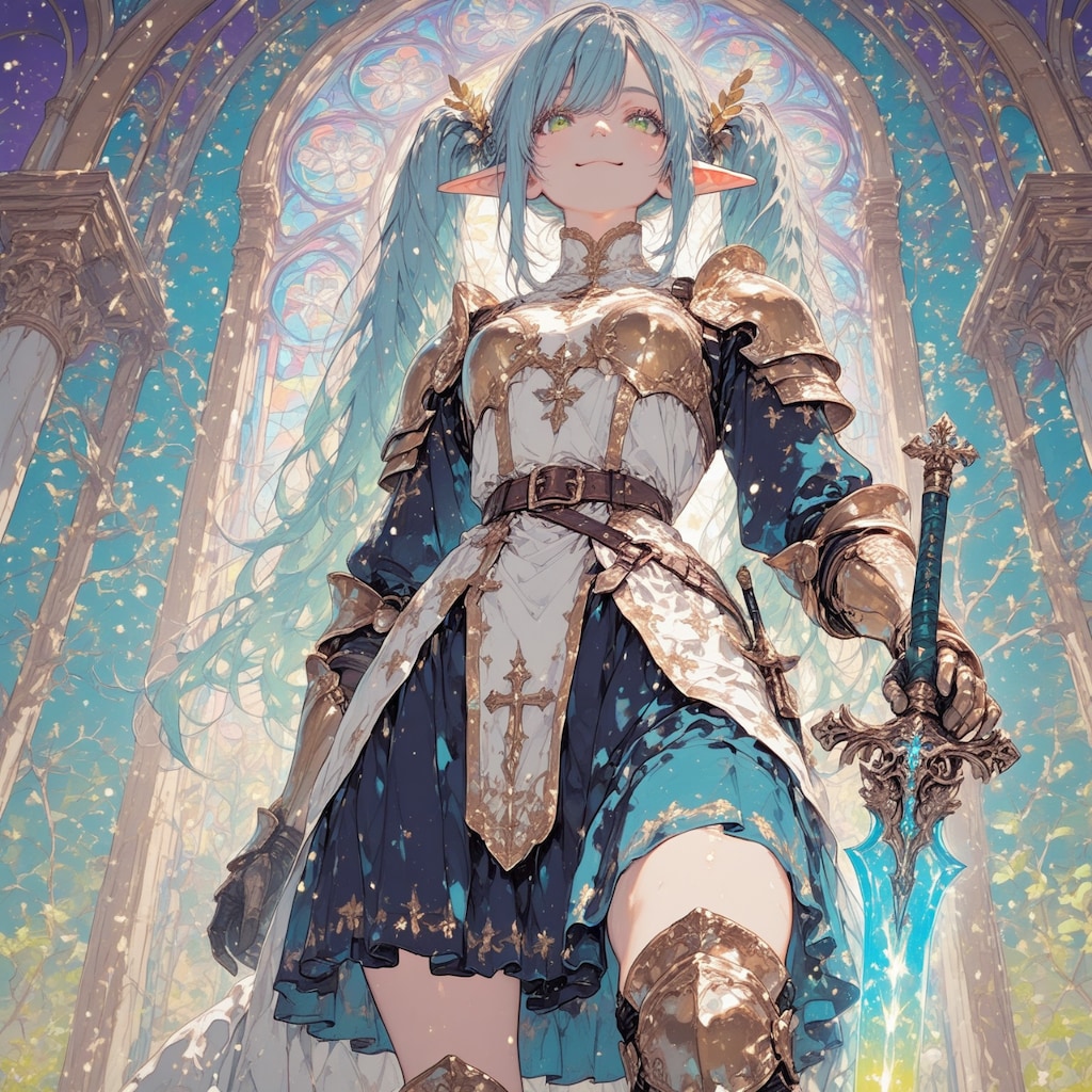 聖騎士のエルフ