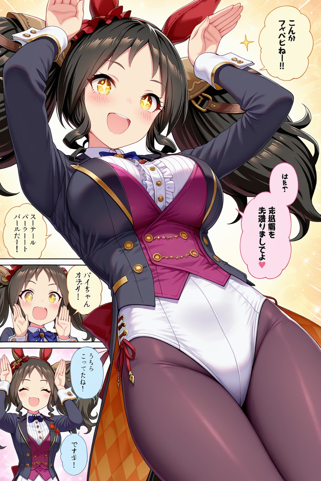 （QILIN漫画）出合うと一日「マーベラ～ス♪」な気分になれる♪マベちん兎？（兎耳はないけど💦）