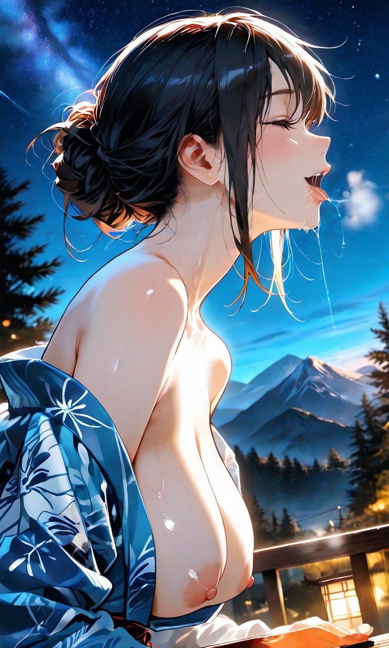 夏の夜に出会った年上の色香