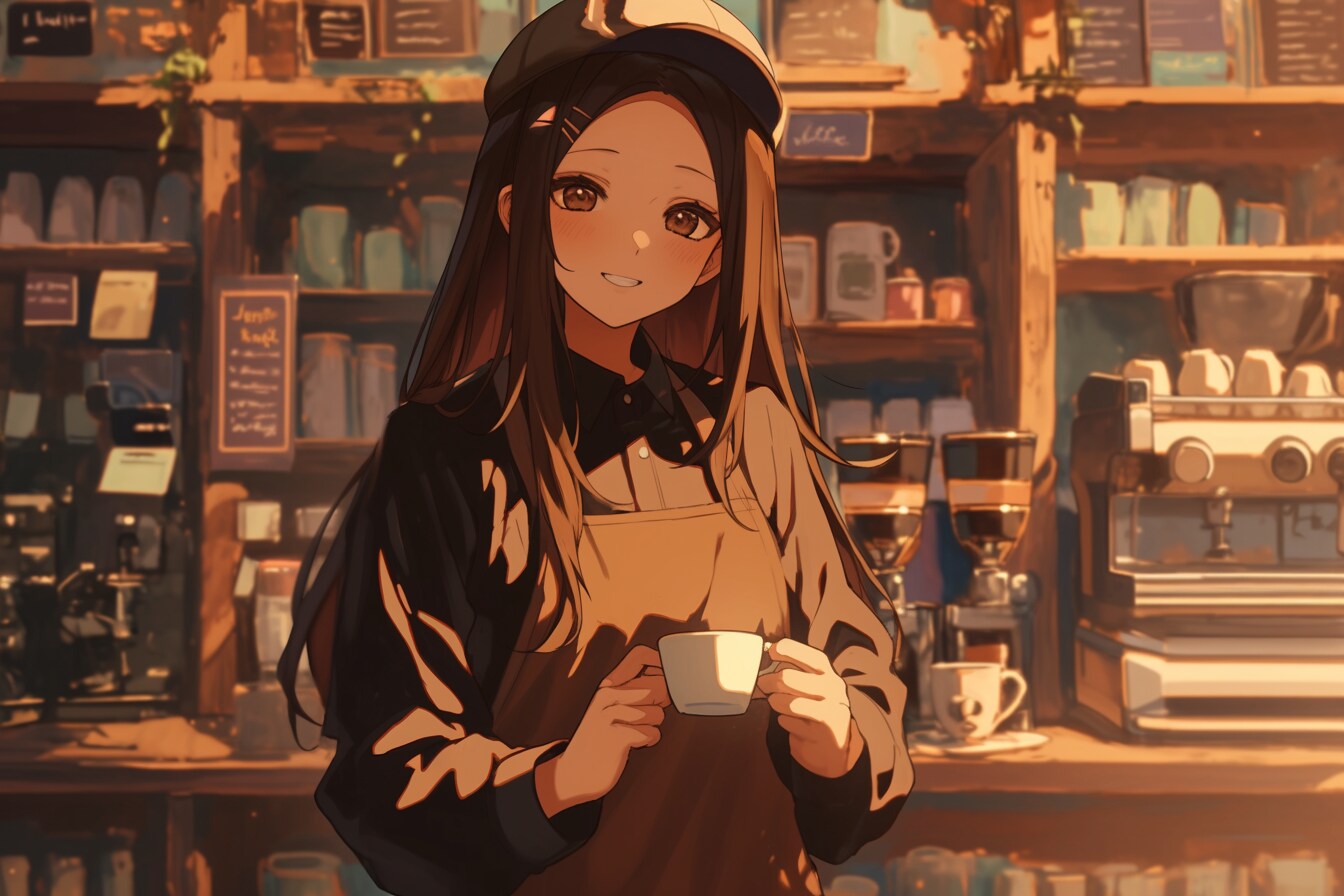 カフェのお姉さん☕✨127 | の人気AIイラスト・グラビア