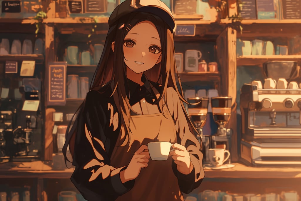 カフェのお姉さん☕✨127