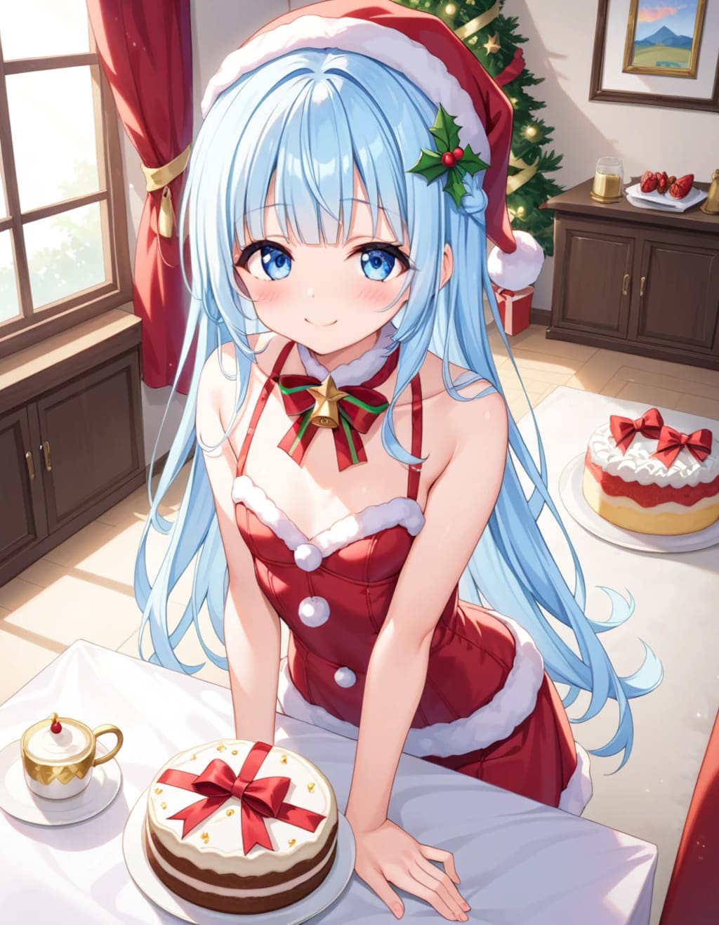 クリスマスの朝に