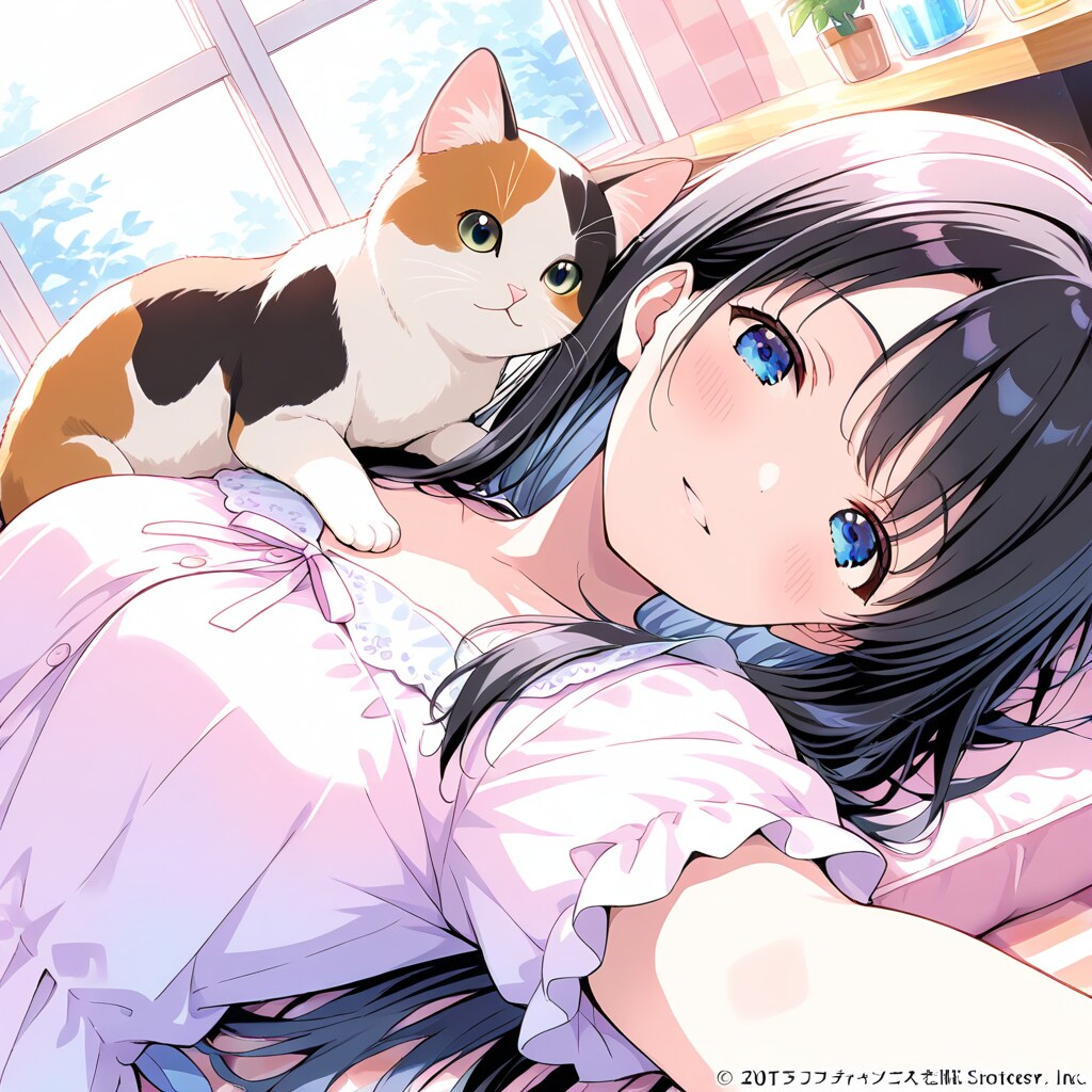 もふもふ三毛殿（４１）HARPY | の人気AIイラスト・グラビア