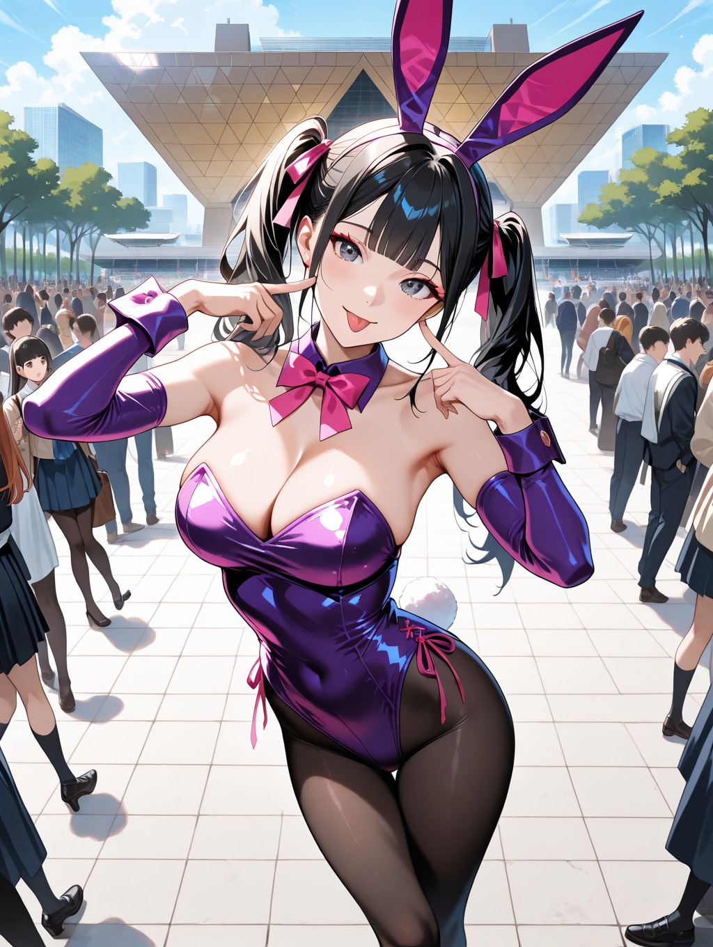 バニーコスのお姉さん