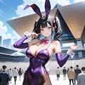 バニーコスのお姉さん 2枚目