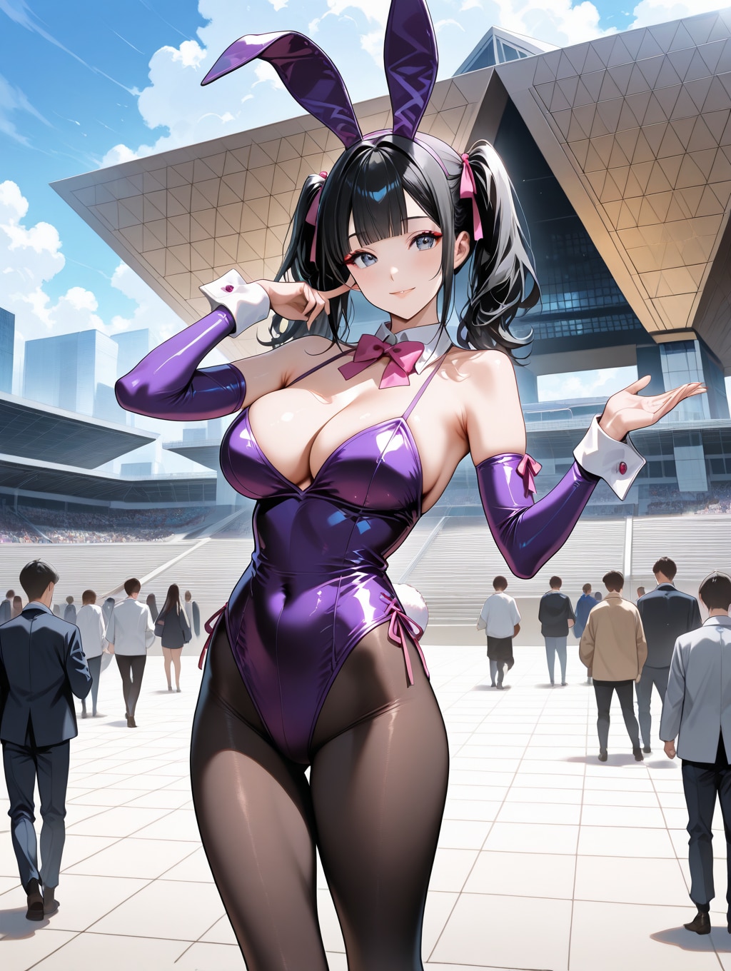 バニーコスのお姉さん