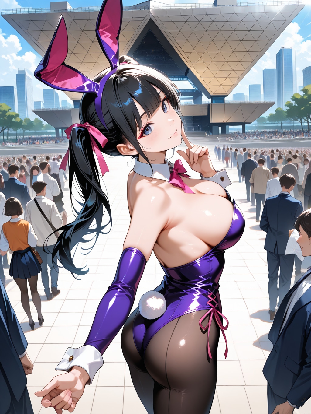 バニーコスのお姉さん