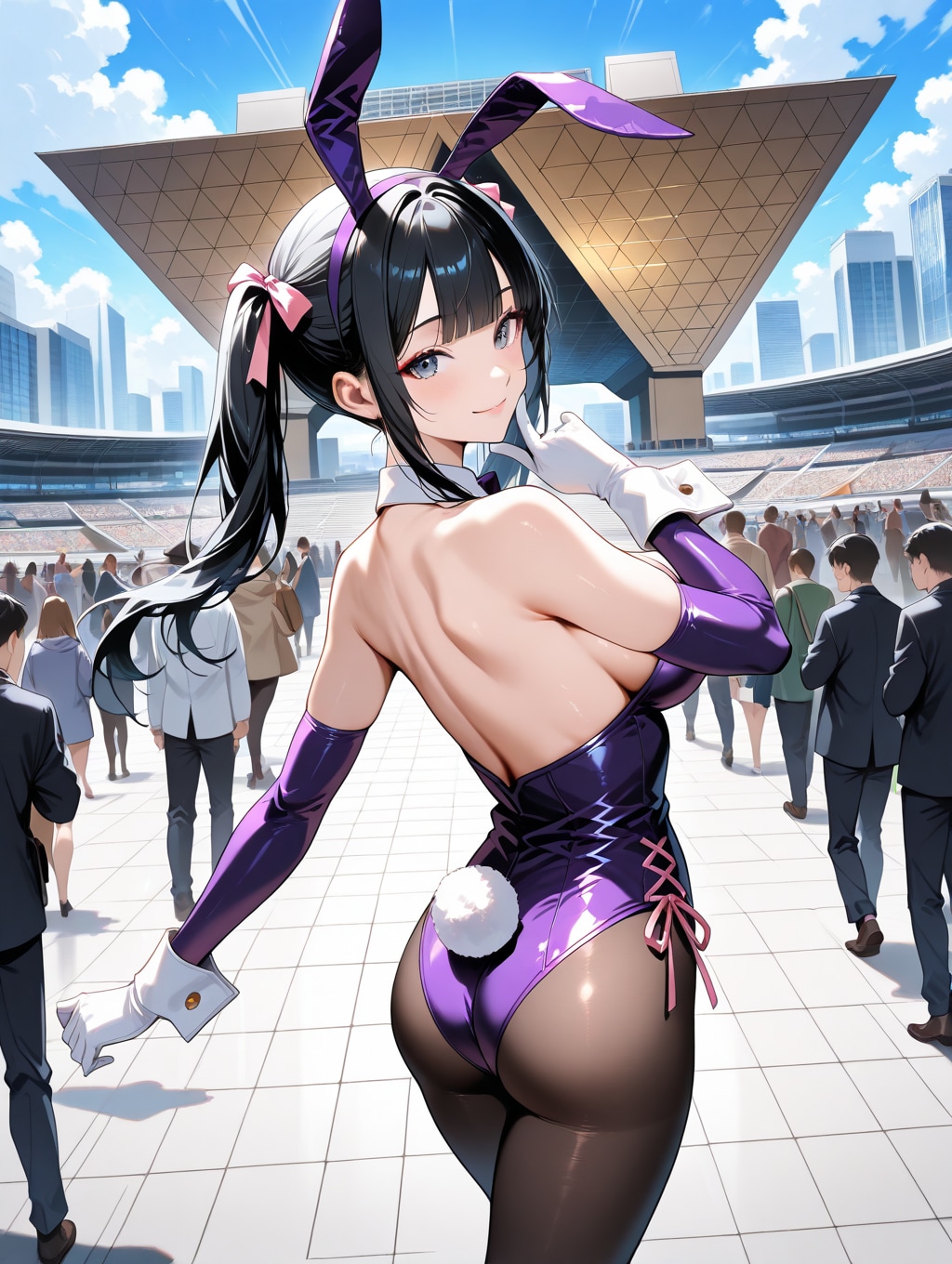 バニーコスのお姉さん