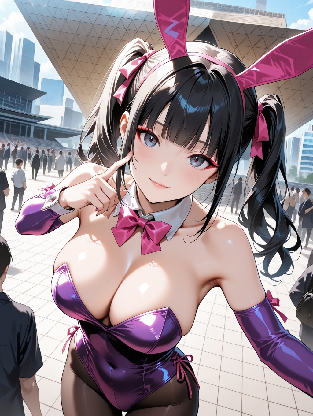 バニーコスのお姉さん