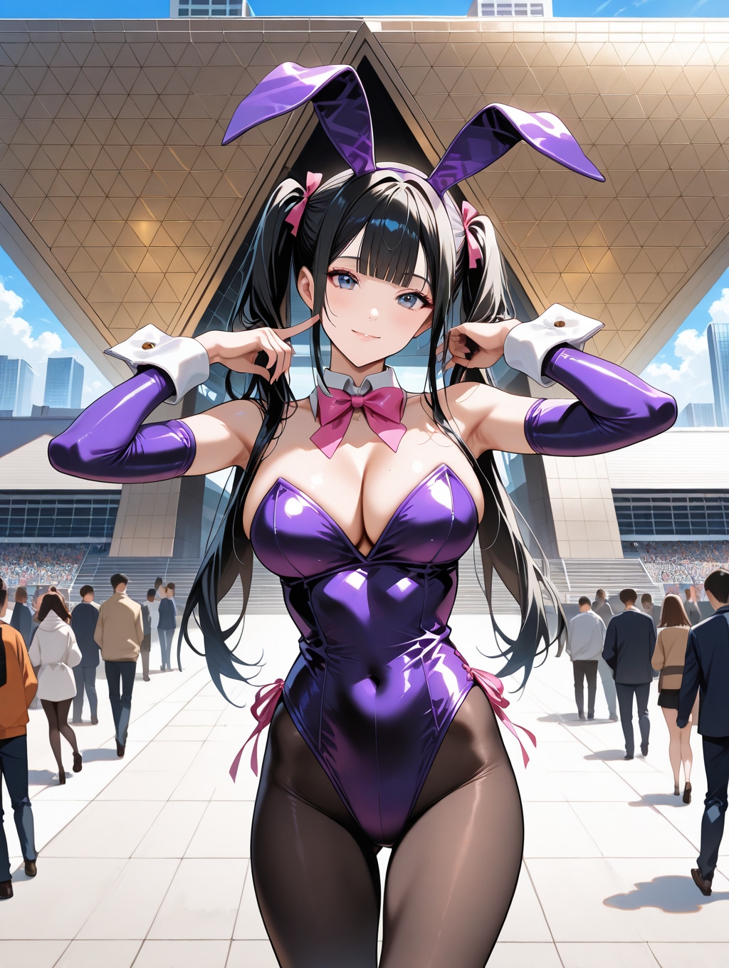 バニーコスのお姉さん