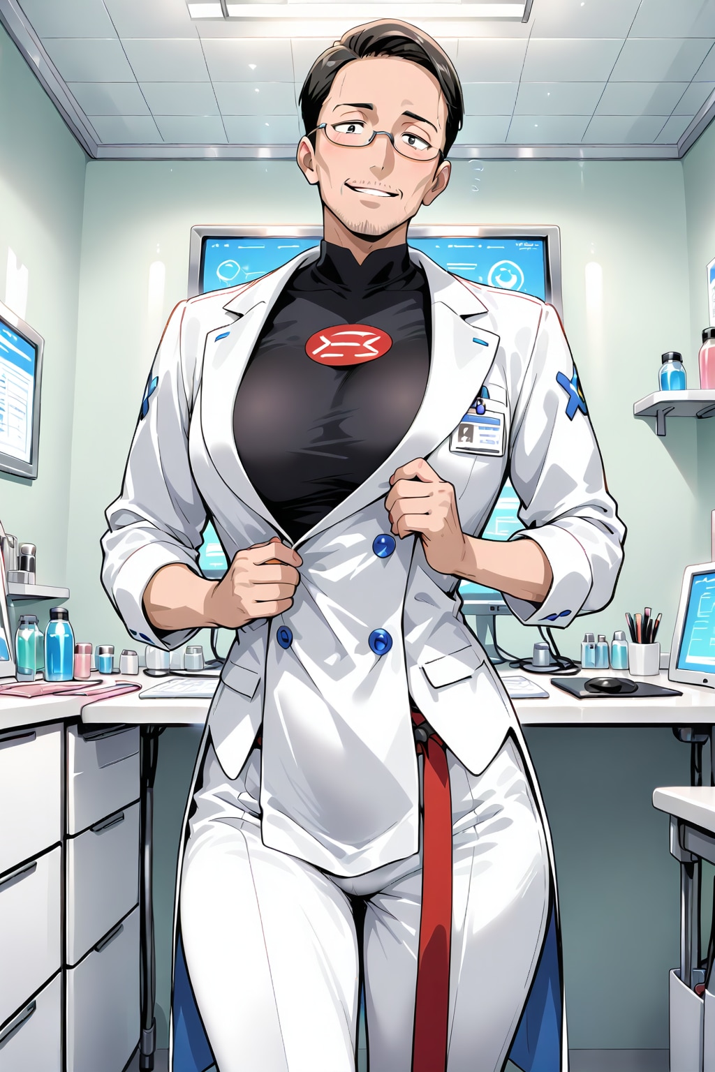 オカマッドサイエンティスト | の人気AIイラスト・グラビア