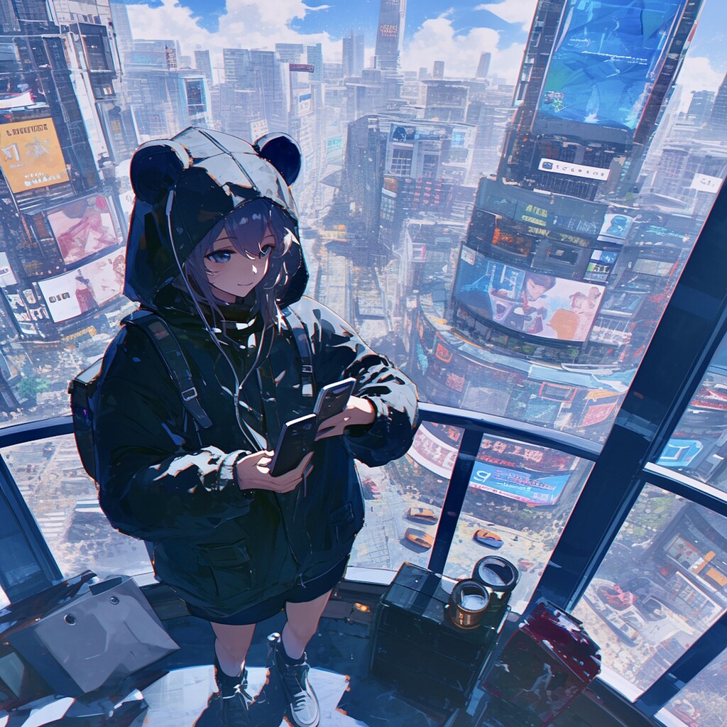 現代社会✖︎くま娘🐾