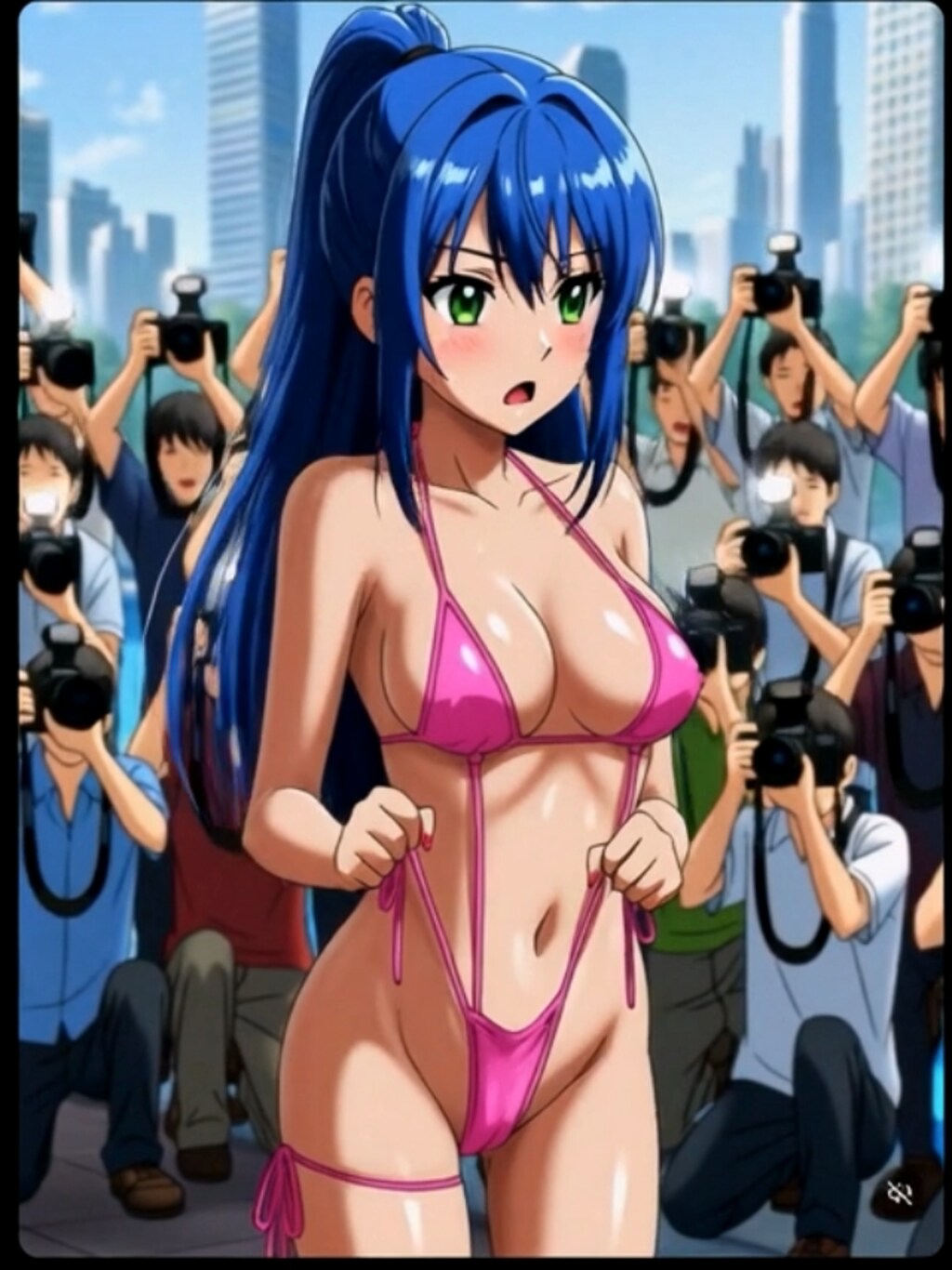 脱がされた！