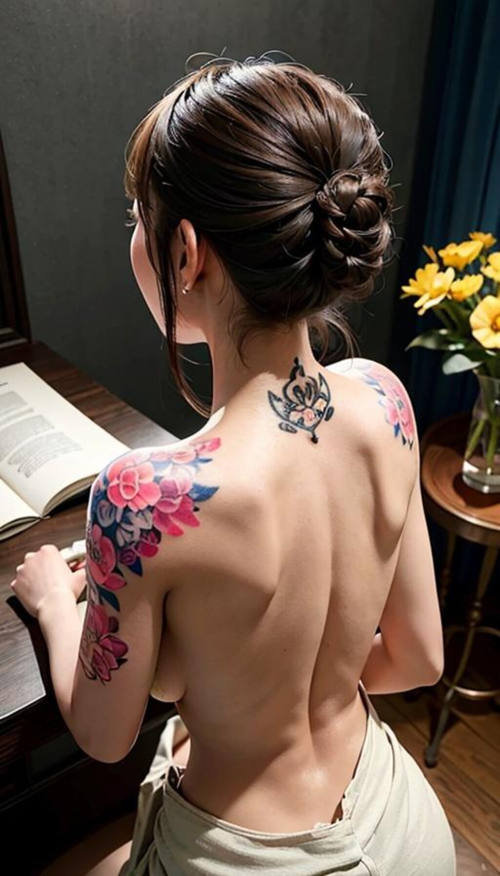 A053 Tattoo Girl Friends Vol.43
