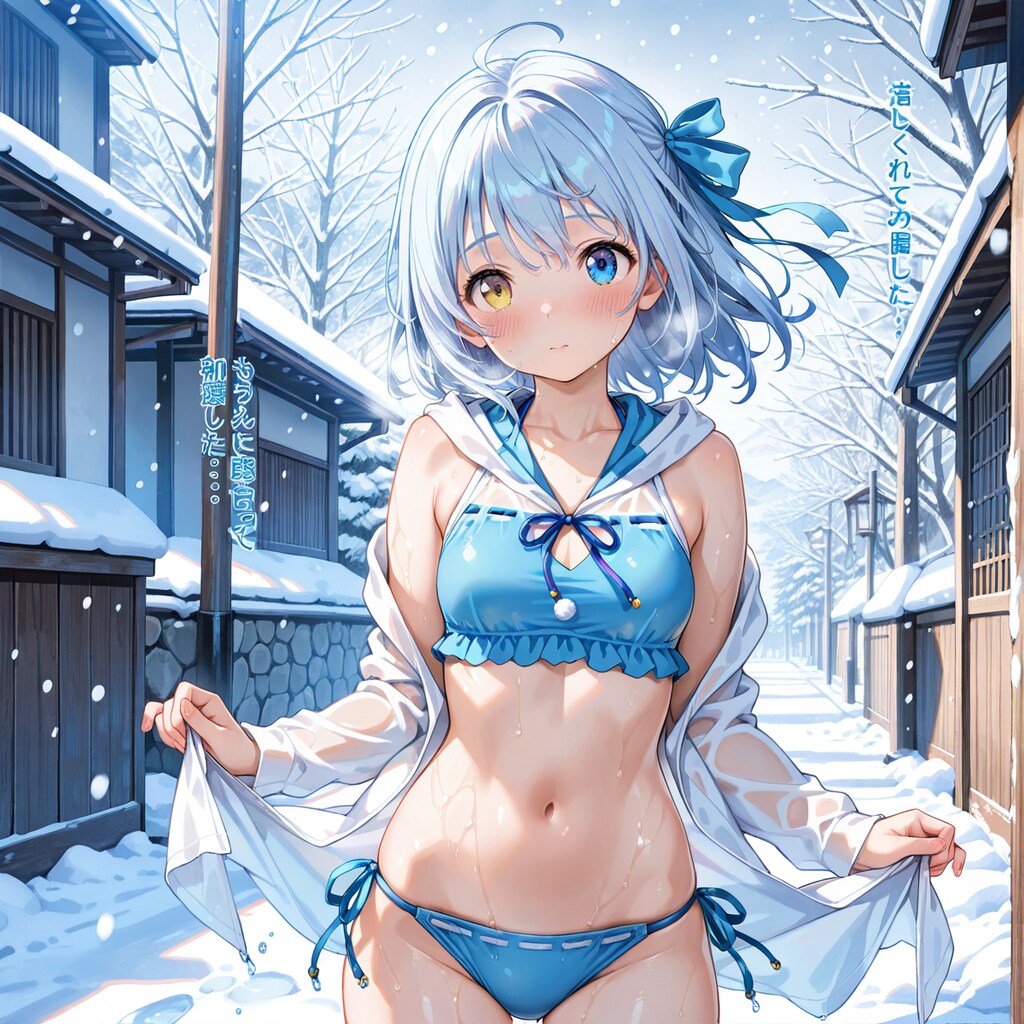 冬の水着 1