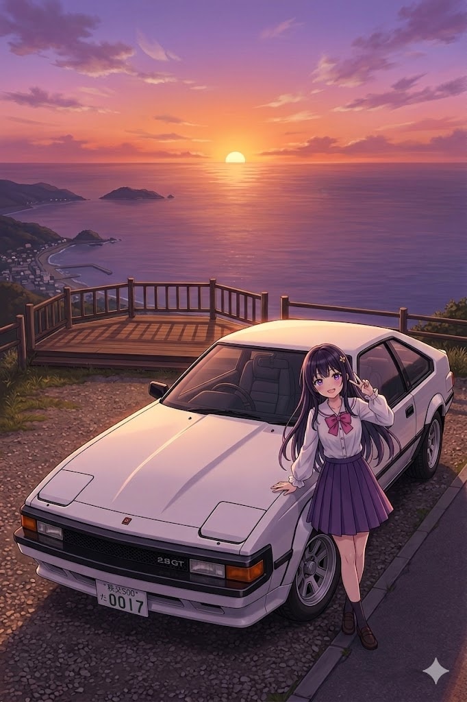 セリカXXと玲奈ちゃん