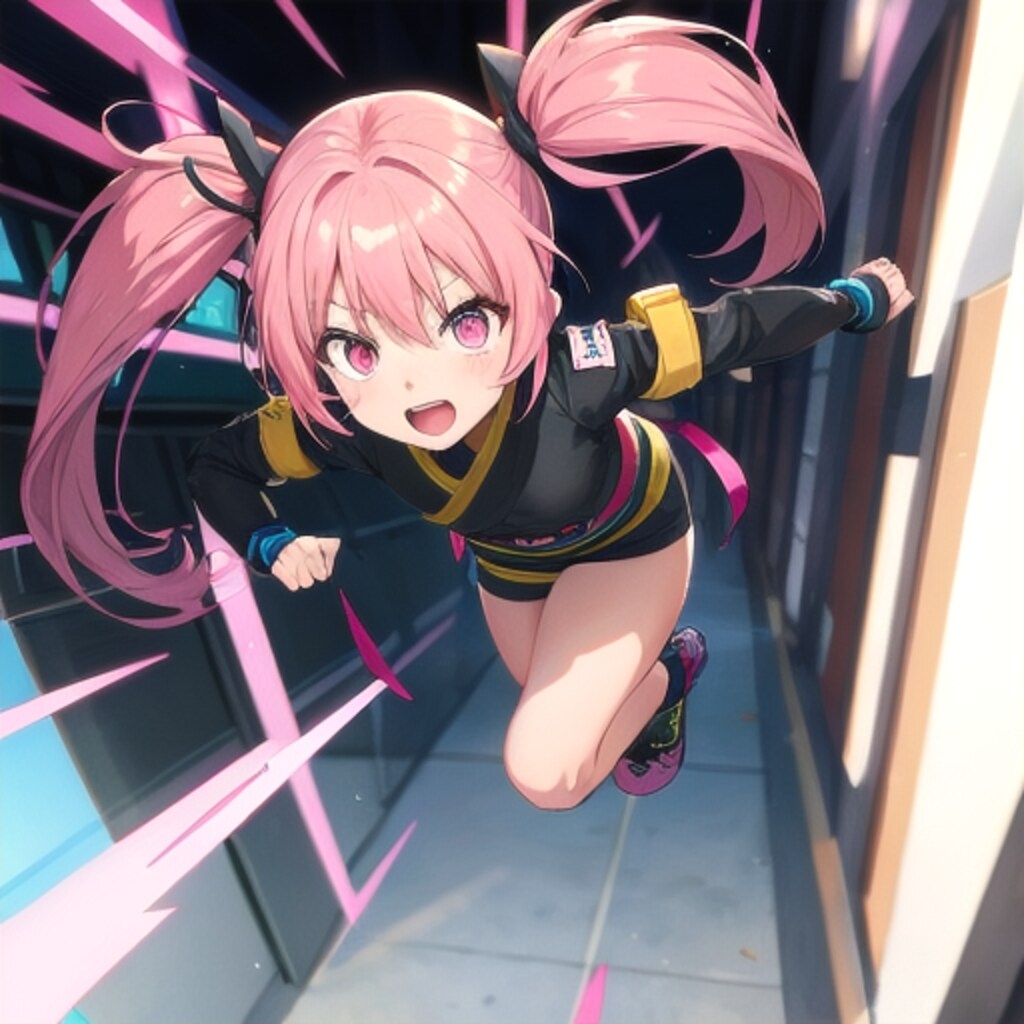 逃げてるからどいてぇ〜！