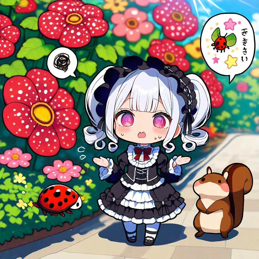 花とゴスロリちゃん