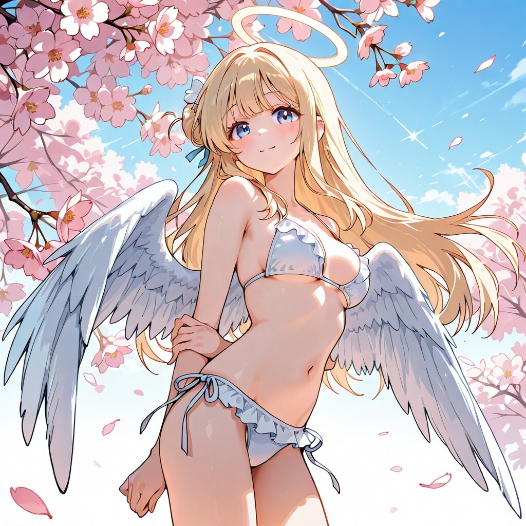 桜と天使ちゃん260401