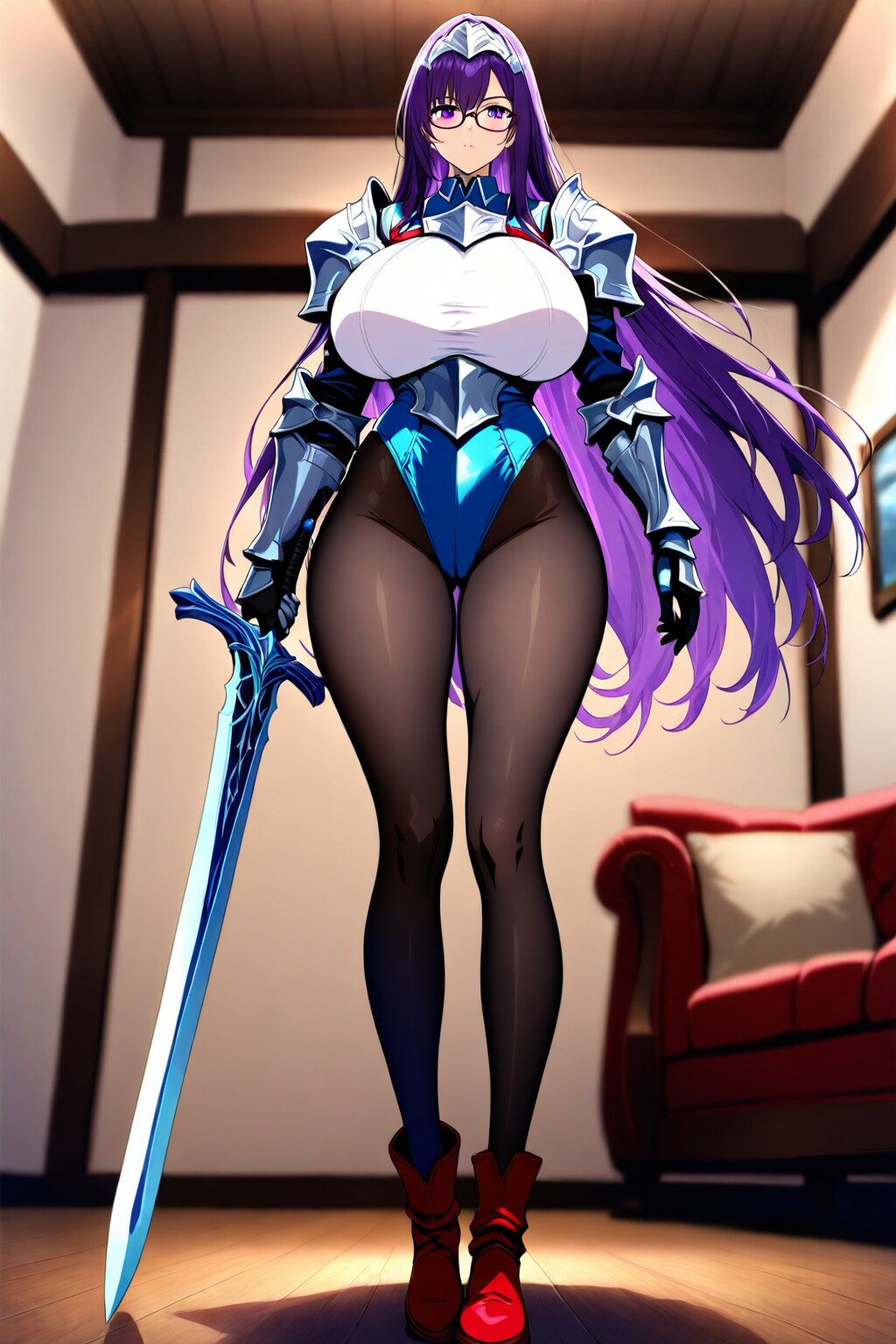 紫髪の聖騎士　軽装編2