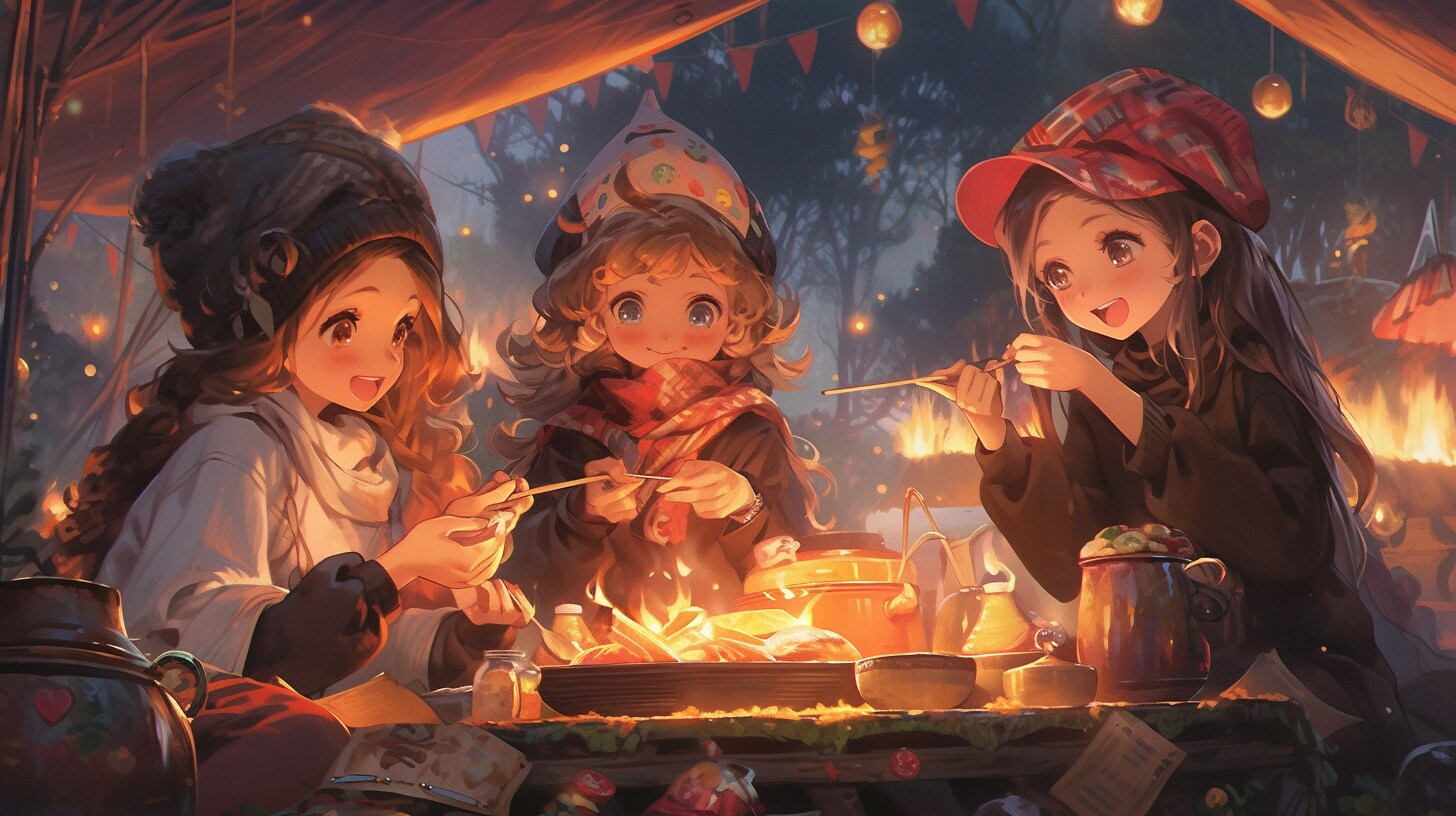⛺️楽しいキャンプ！🐞🏕🔥