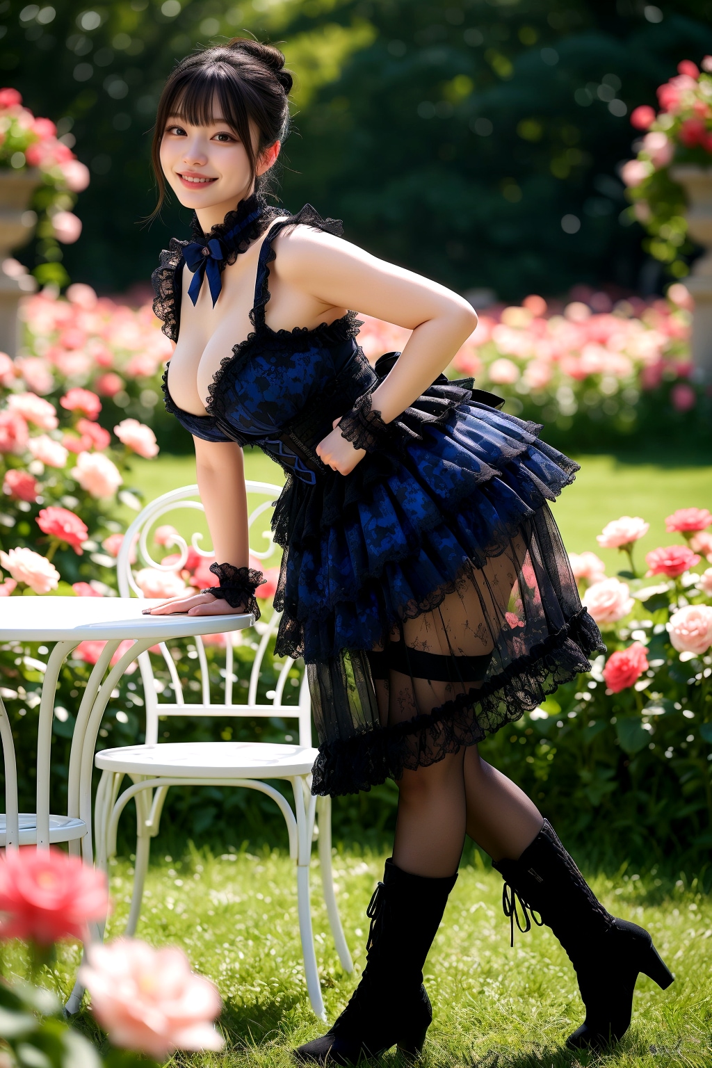 【ウチの娘シリーズ】フリフリだよ全身集合・・月菜