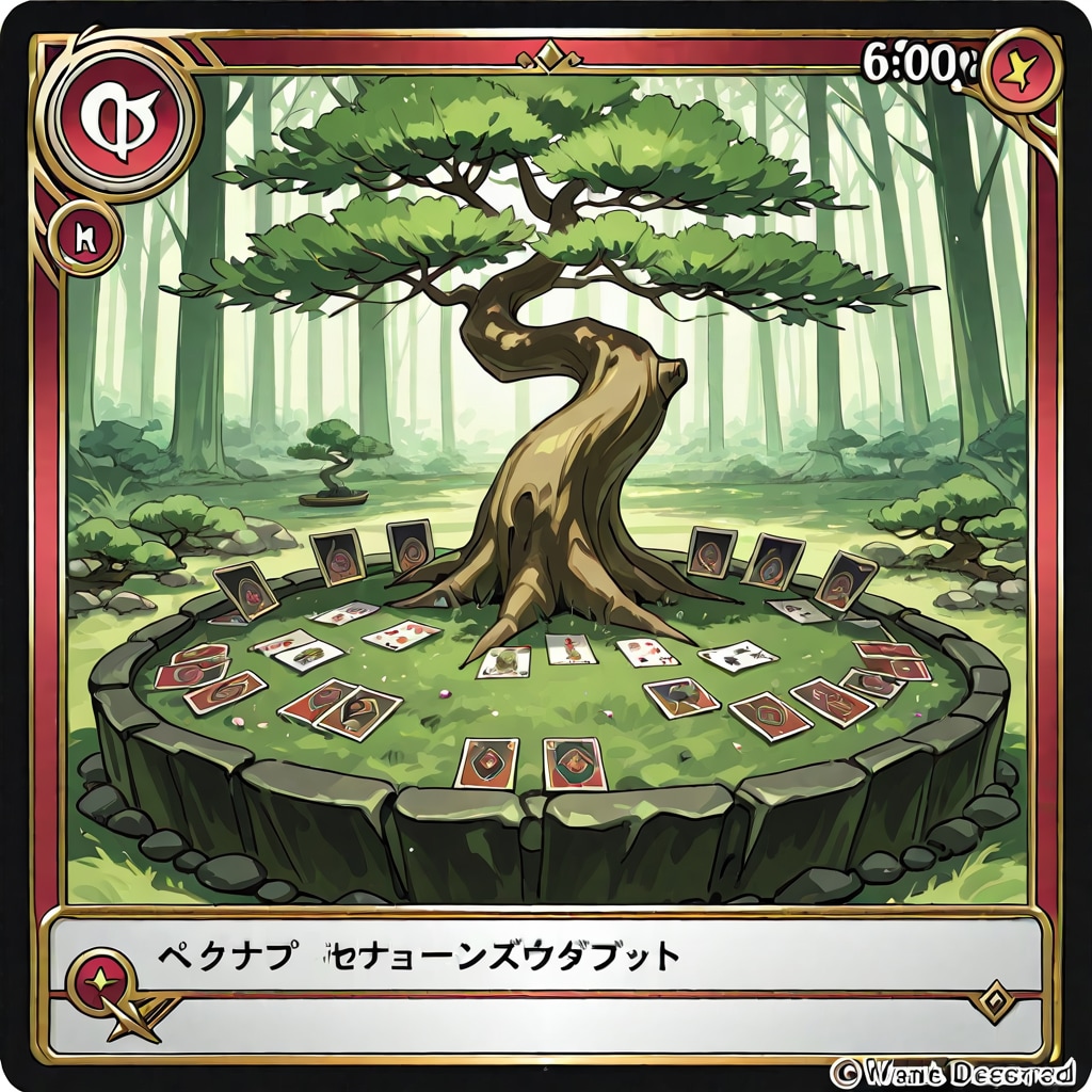 ペクナプ(盆栽)が6時をお知らせします | の人気AIイラスト・グラビア